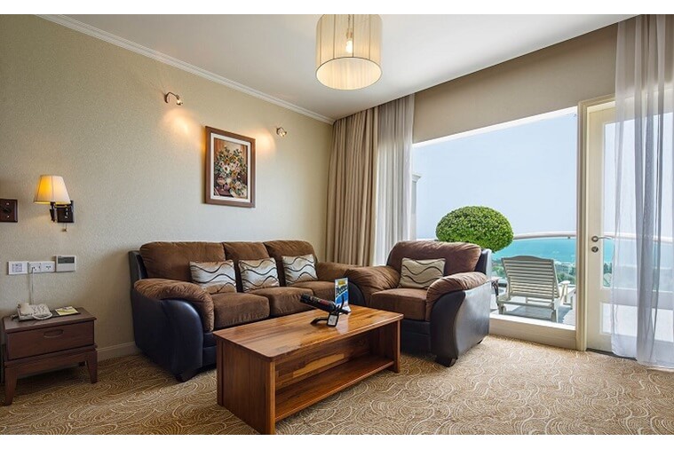 Phòng Deluxe Double Sea View